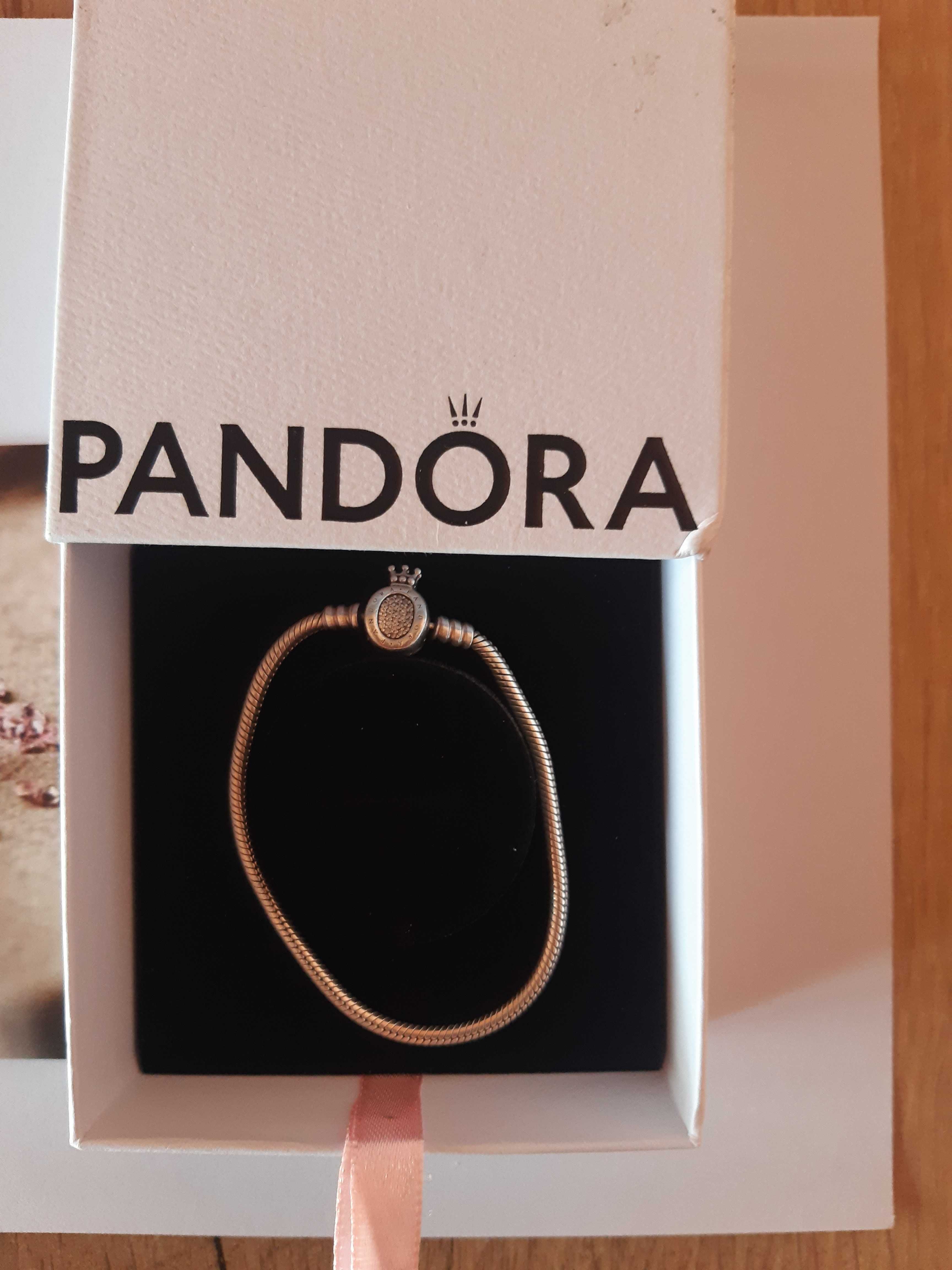 Гривна PANDORA, оригинална сребърна