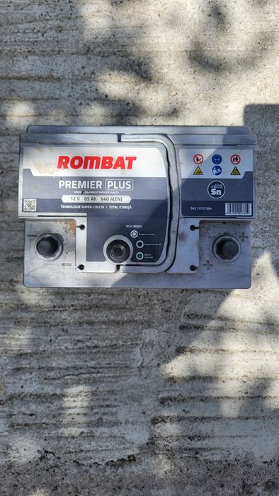 Baterie Auto Rombat Premier 65ah