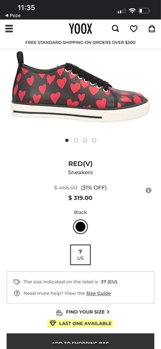 Teneși RED(V) originali