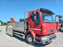 Camion cu macara Renault de vânzare