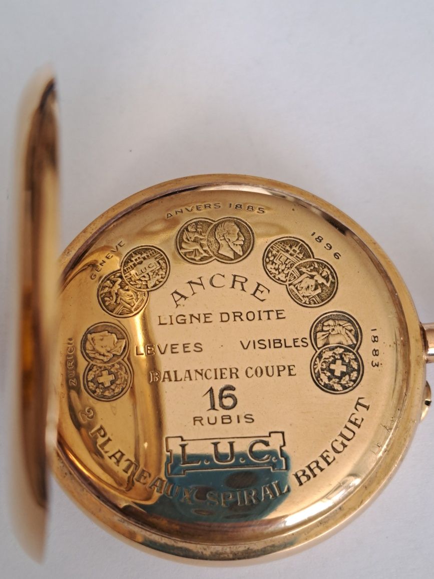 Ceas de Aur 14 K Louis Ulysse Chopard ( L.U.C. )