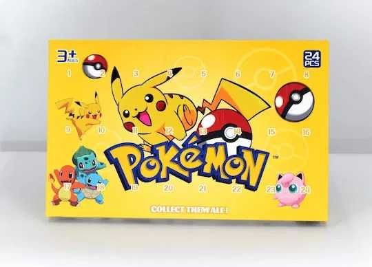 Комплект с 24 фигурки Покемон Пикачу, Pokemon Pikachu