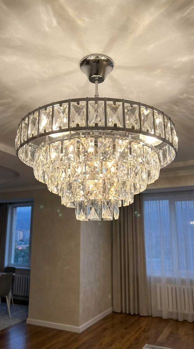 Хрустальная Шикарная Люстра - рабочая