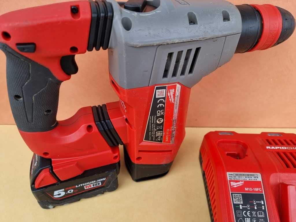 Milwaukee M18 CHXP - акумулаторен перфоратор 4 J