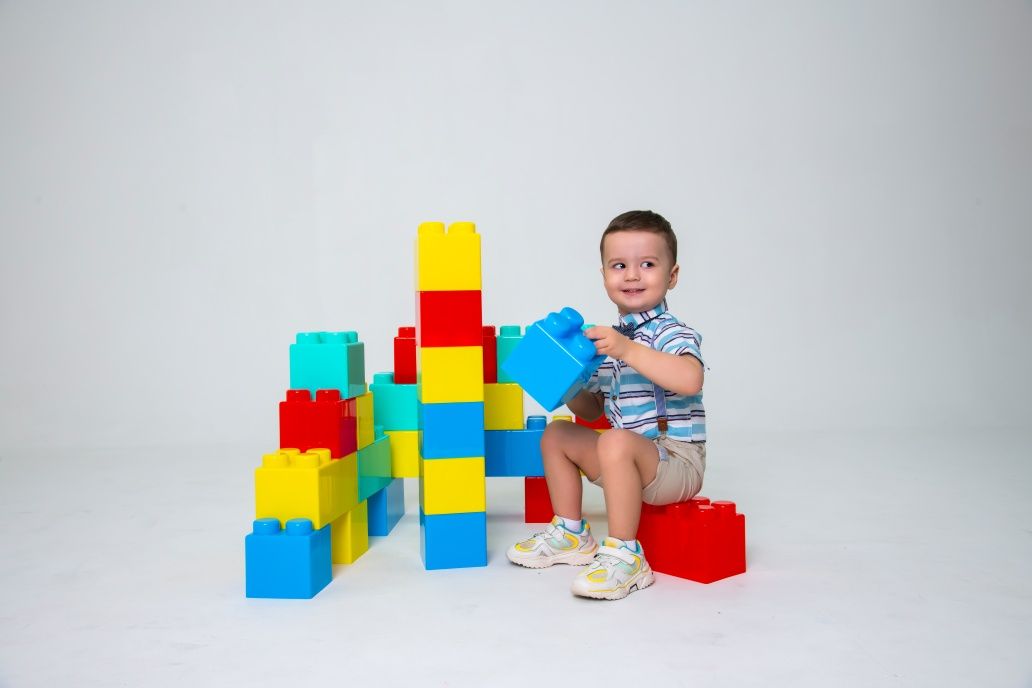 Конструктор "Блок XXXL" для детских площадок, лего, манеж, игрушка