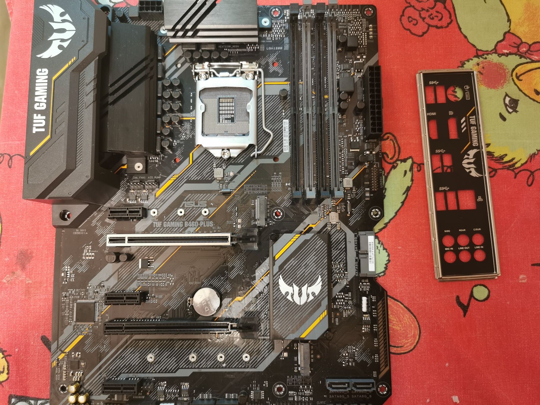 Placa baza asus tuf gaming b460 plus defecta