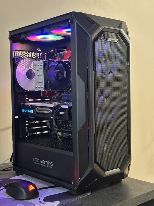 PC GAMING – Intel i7-6700K / RX 580 8 GB / 16 GB RAM / 2×SSD / RGB