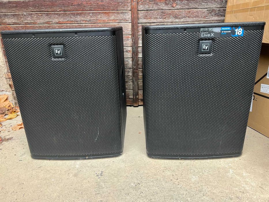 Продавам 2 броя Electro-Voice ELX118 400 W - 1600 W Peak (пасивни)