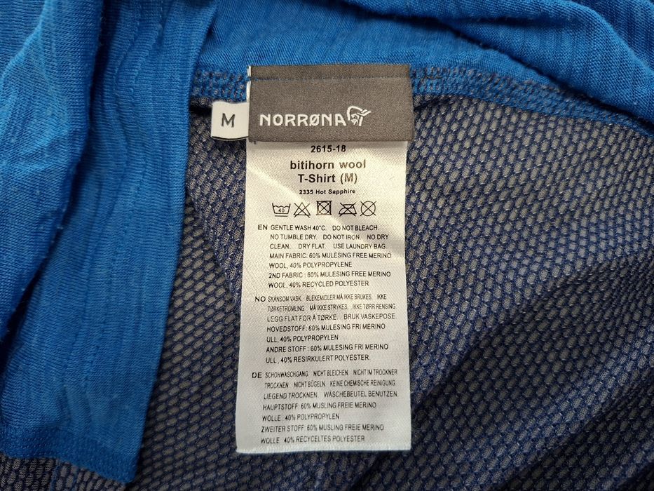 Norrona bitihorn wool-Ориг.тениска
