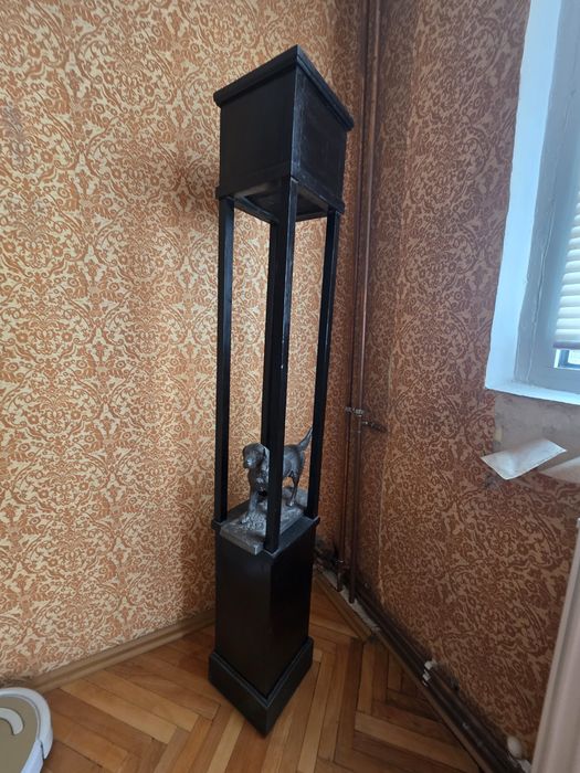 Masa si ghivece lemn masiv