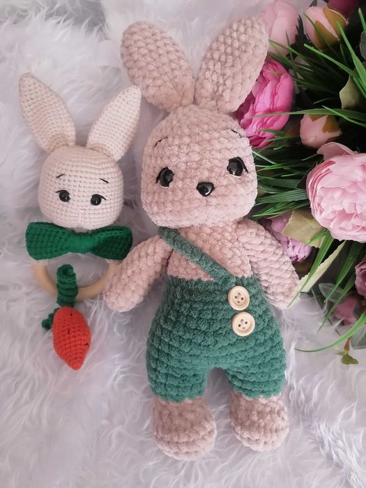 Ръчно плетени играчки от плюшена прежда