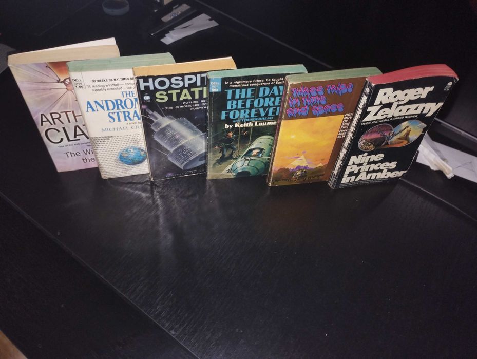 English Books Hardcovers New - Vintage/ Science Fiction / Fantasy
