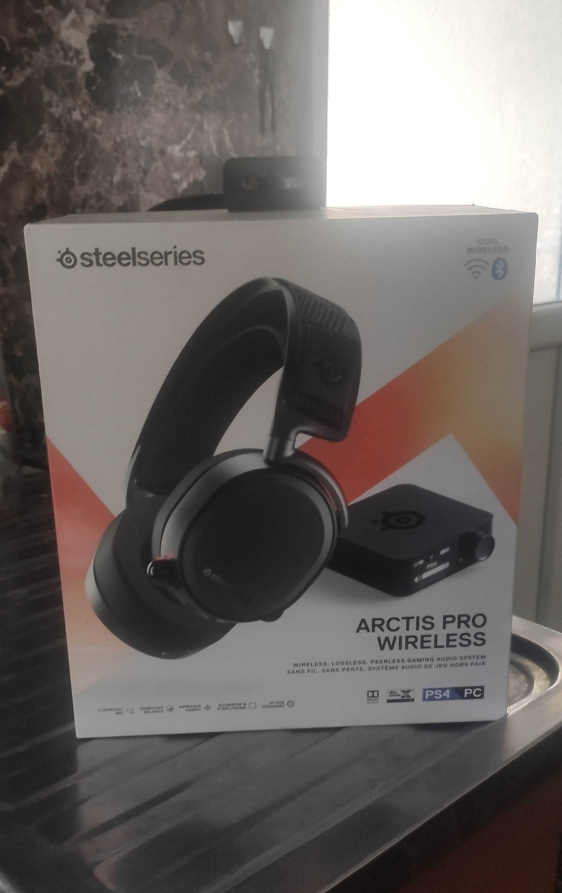 Слушалки Steelseries arctis pro wireless