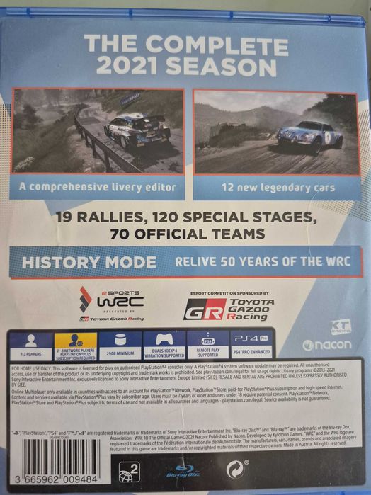 Игри за PS5: WRC 10, WRC Generations и God Of War Ragnarok.