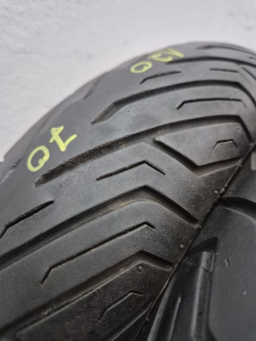 Set anvelope moto 120 70 15 cu 140 70 14 Michelin citygrip