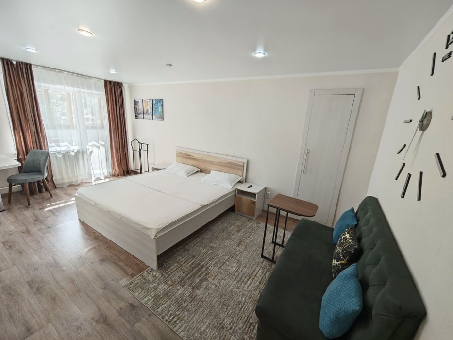 Квартира посуточно, самый центр, 1 ком, Смарт ТВ, Каспий Ред,