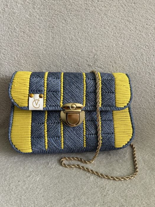 Ръчно изработена чанта с прежда