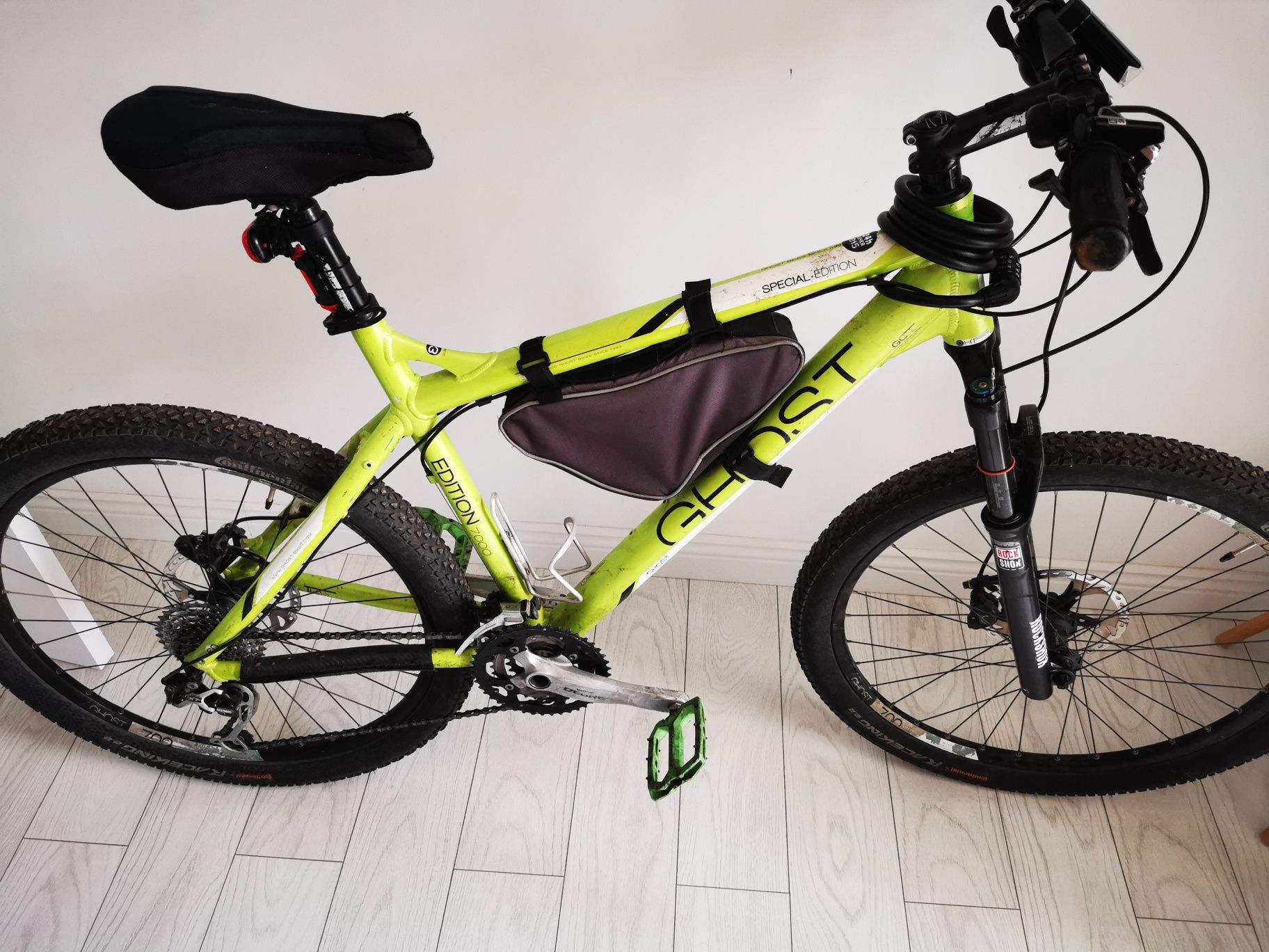 Bicicleta mtb  full xt