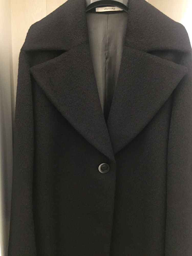 Пальто шерстяное, Италия, 46 размер