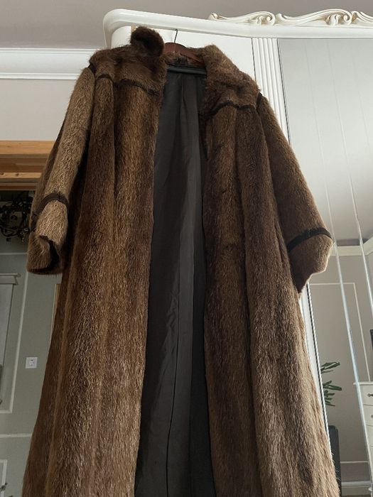 Haina de blana naturala lunga