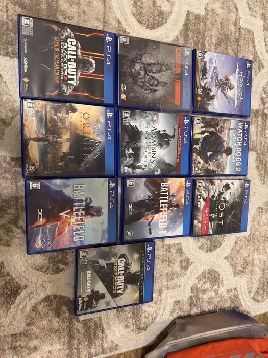 Продаются игры для PS4 (диски) 10 шт