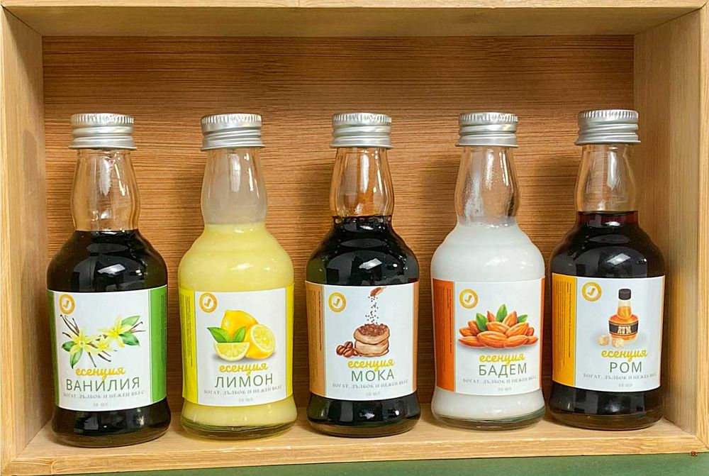 Сладкарски есенции за овкусяване