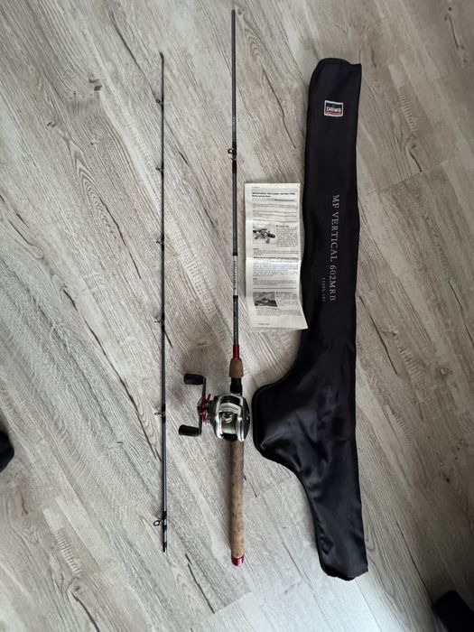 Daiwa vertical megaforce casting