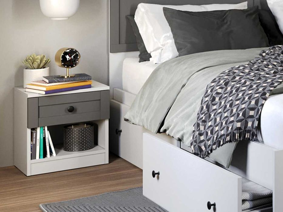 Set Mobila Dormitor Grafit C12 - Transport Gratuit in 4-10 zile