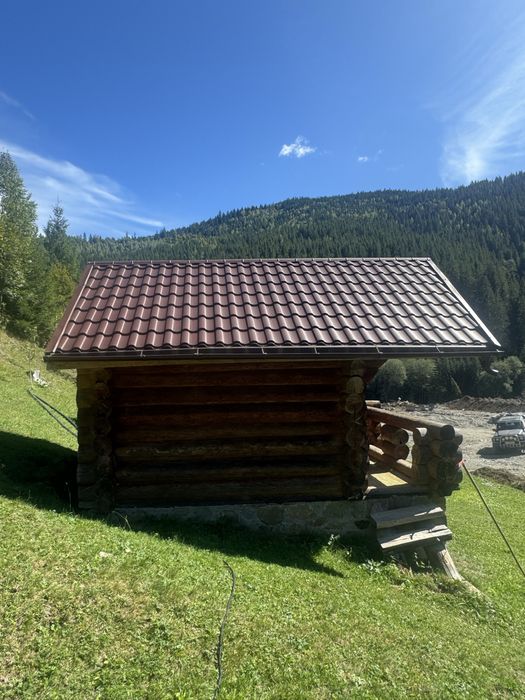 Cabana din lemn rotud casa din lemn casa lemn cabana rustica