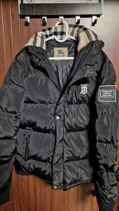 Geaca barbati burberry groasa de iarna cadoul perfect