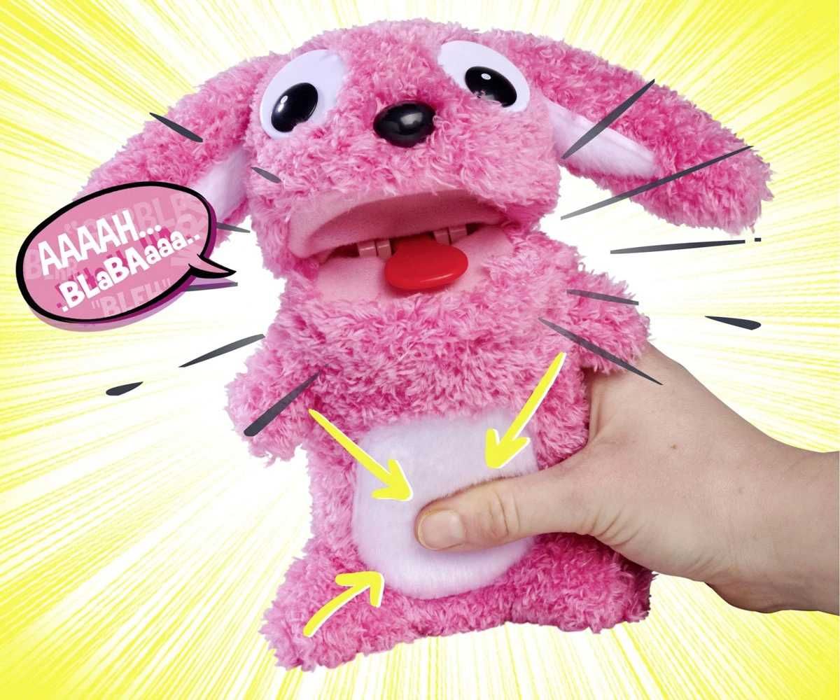 Интерактивна плюшена играчка ScreamerZ Крещящ Заек Маймуна Simba