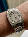 Ceas Omega Constellation Automatic C Line Bezel Aur Alb