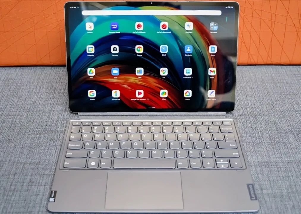 Lenovo tab p12 pro 5g 1 ТБ карта, клавиатура, писалка, калъф, гаранция