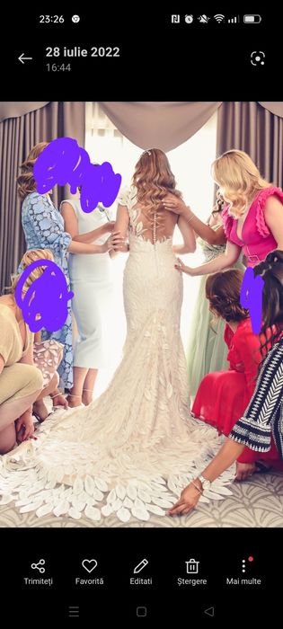 vând Rochie mireasa