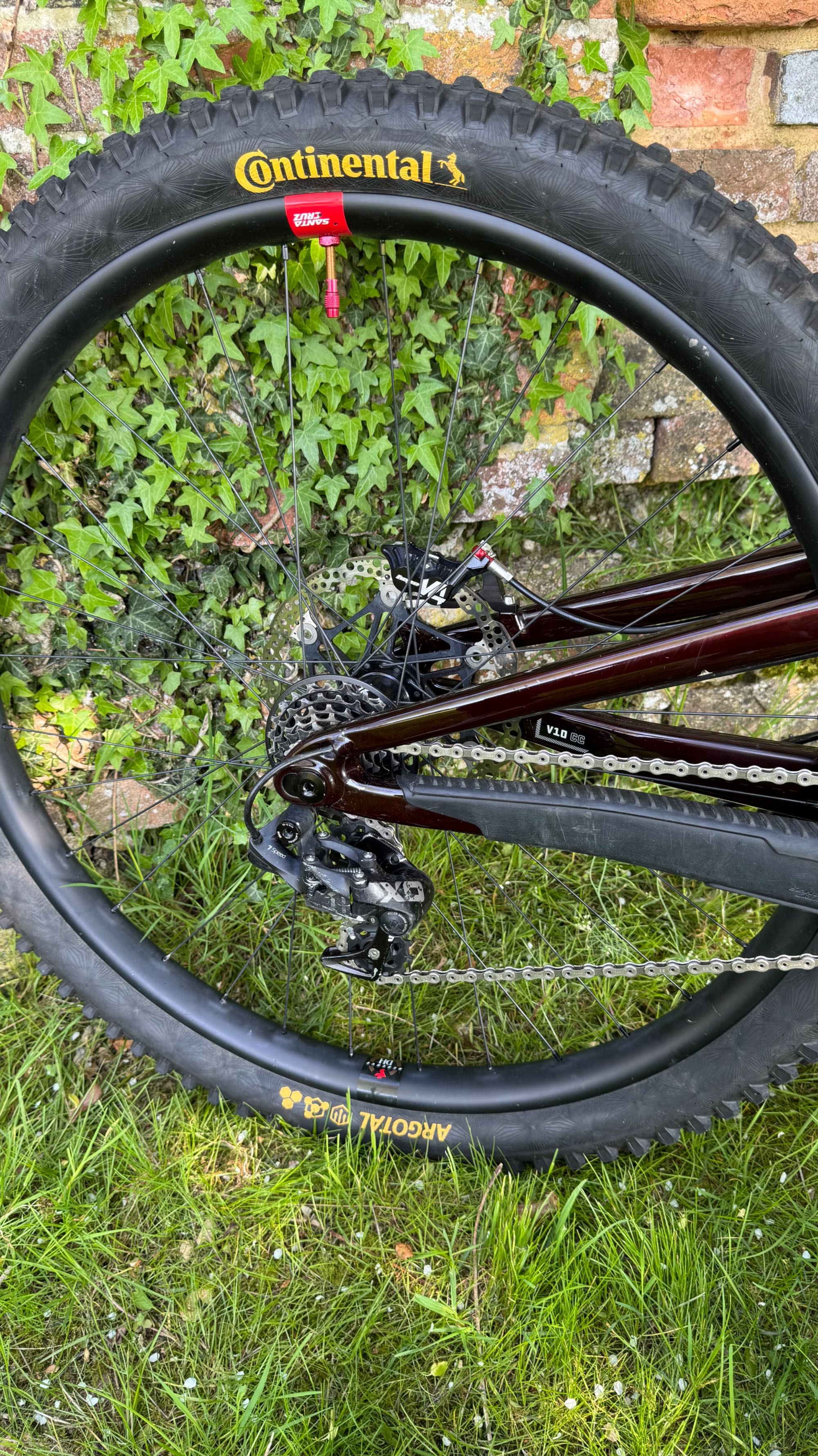 2022 Santa Cruz V10 CC Oxblood Cadru Carbon L 29inch Reserve I9 Hydra