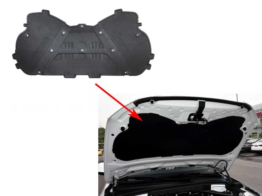 Изолация за преден капак на Audi Q5 8R,A4 B6,A4 B7,A6 C6 / Ауди