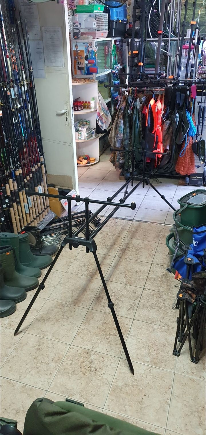 ПРОМО!! Стойка за 3 въдици rod pod DELPFIN CRABER MAXI