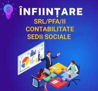 • Sediu social • Înființare SRL • Contabilitate