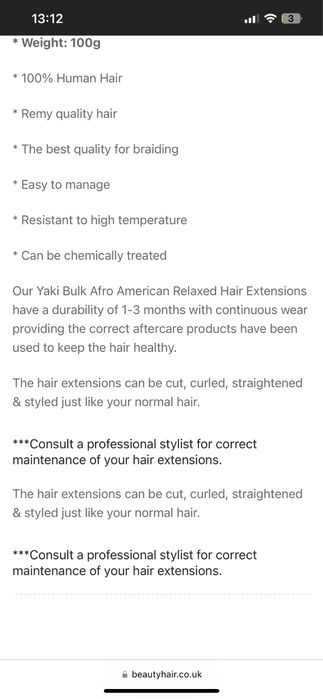 Extensii din  par natural