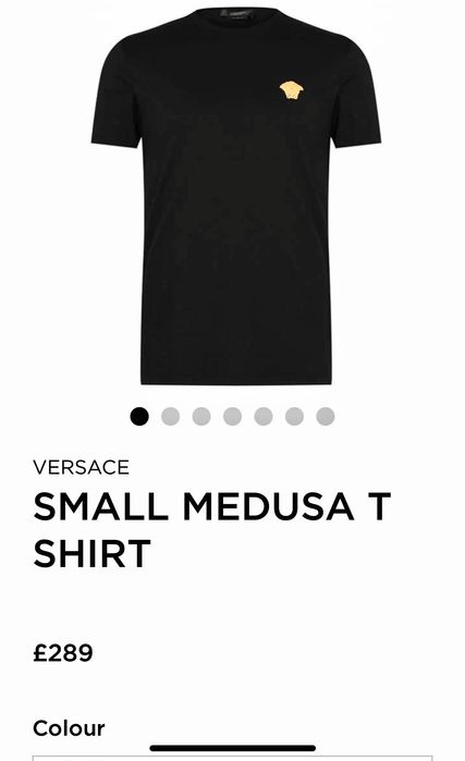 Versace Medusa tee Medium