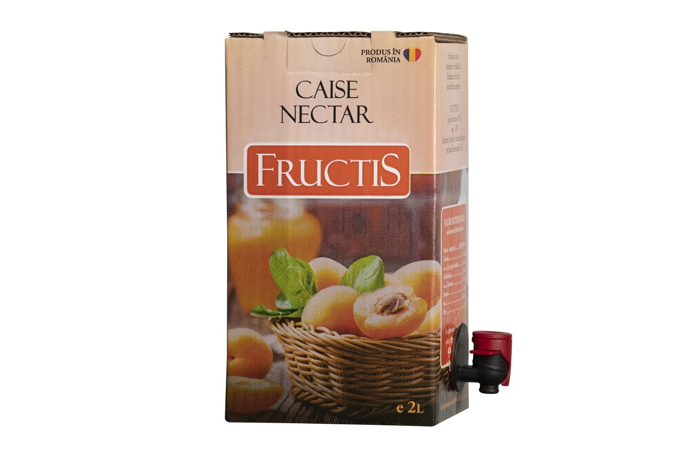 Nectar de caise fără zahăr, 2L