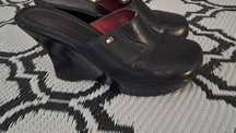 Papuci Tommy Hilfiger din piele