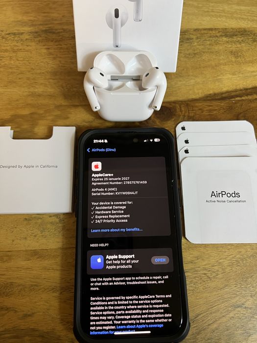 *CALITATE SUPERIOARA* Airpods 4 ANC sigilate