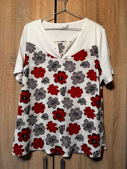 Bluză Viola – detalii argintii chic