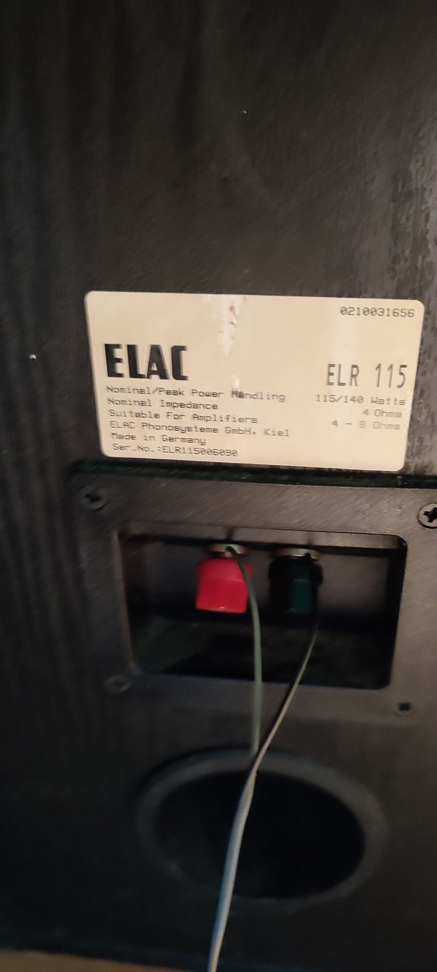 Boxe ELAC ELR 115