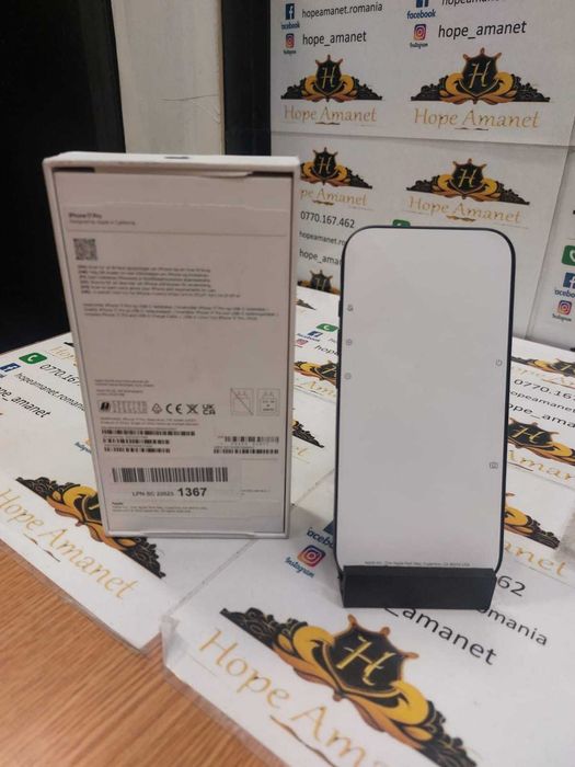 Hope Amanet P12/iPhone 17 PRO NOU/1 TB/Desigilat pt. verificare
