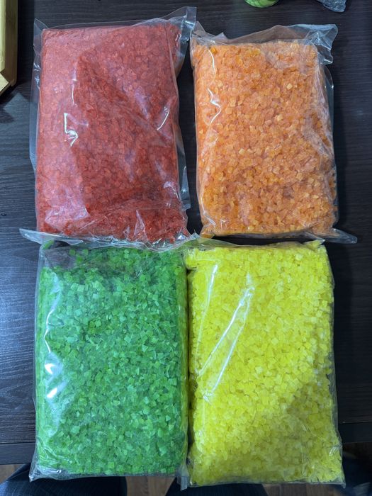 Цукаты папайи - вкусные и одинаково калиброванные.