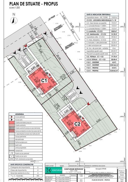 Teren intravilan în Rediu, jud Iasi