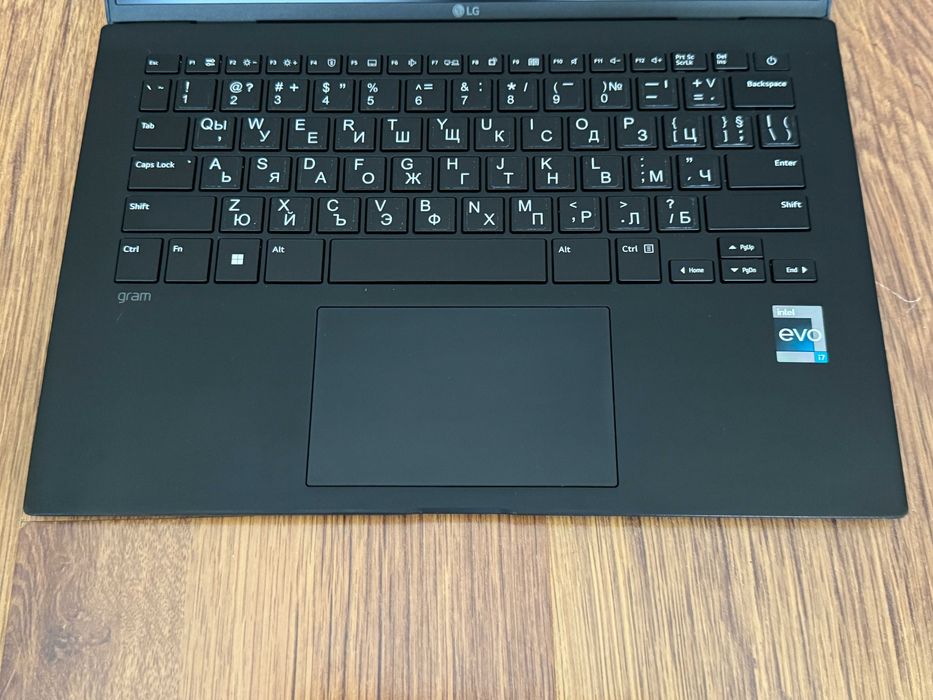 14' WUXGA Core i7-1260p LG GRAM 14Z90Q 16GB LPDDR5/256GB NVMe/Бат 18ч.