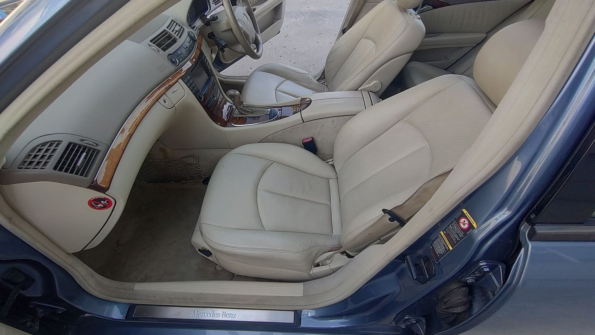 Mercedes W211 E на ЧАСТИ